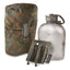 GERMAN Aluminum Canteen with Flecktarn Cover Used