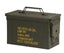 US GI OD 30 & 50 CAL. Ammo Can Used