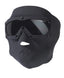 SWISSEYE® Black Neoprene Mask with Ballistic Smoke Lenses